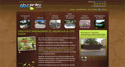 Desktop Screenshot of abcjardins.com